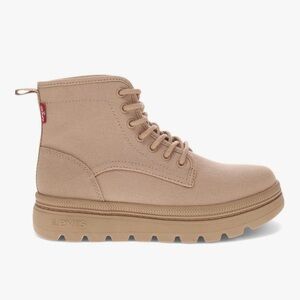 Levi's Canvas Lace Up Ankle Boots